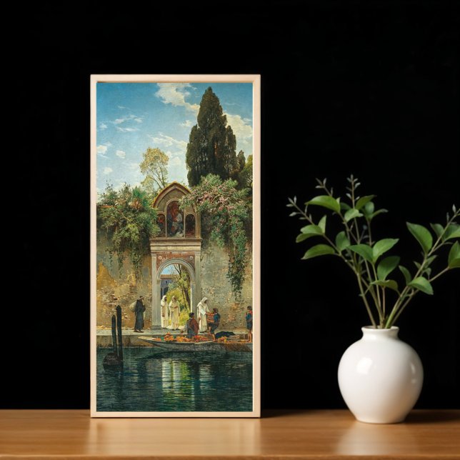 Venedig, vid klostret San Lazzaros port Poster (Skapare uppladdad)