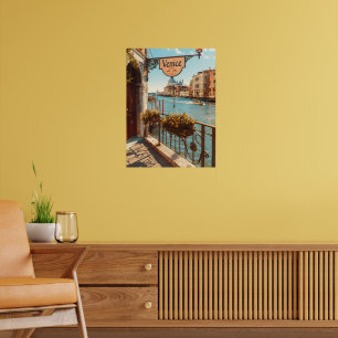 Venedig vintage Fotografi Poster