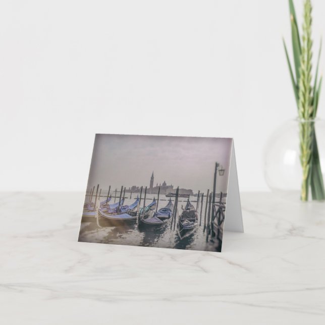 Venedig-Vintage Kort (Framsida)