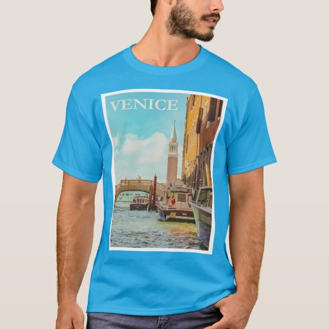 Venedig Vintage Manar T-Shirt (Framsida)