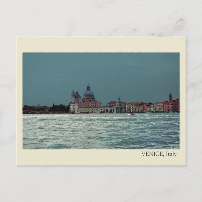 Venedig, Vintage Stil Vykort (Framsida)