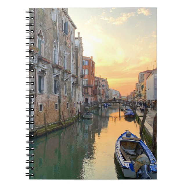 Venedig-vyer Anteckningsbok (Framsidan)