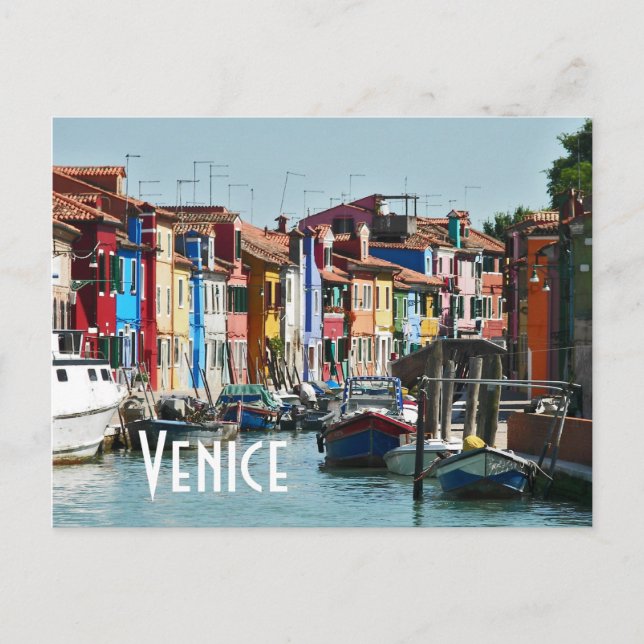 Venedig Vykort (Framsida)
