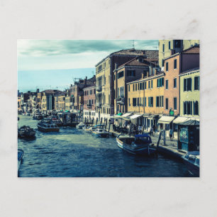Venedig, vykort för Italien