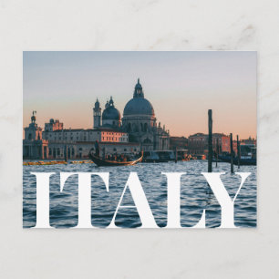 Venedig, vykort för Italien