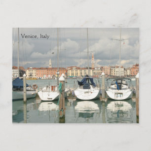 Venedig, vykort för Italien