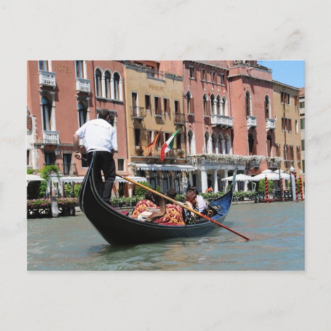 Venedig, vykort för Italien (Framsida)