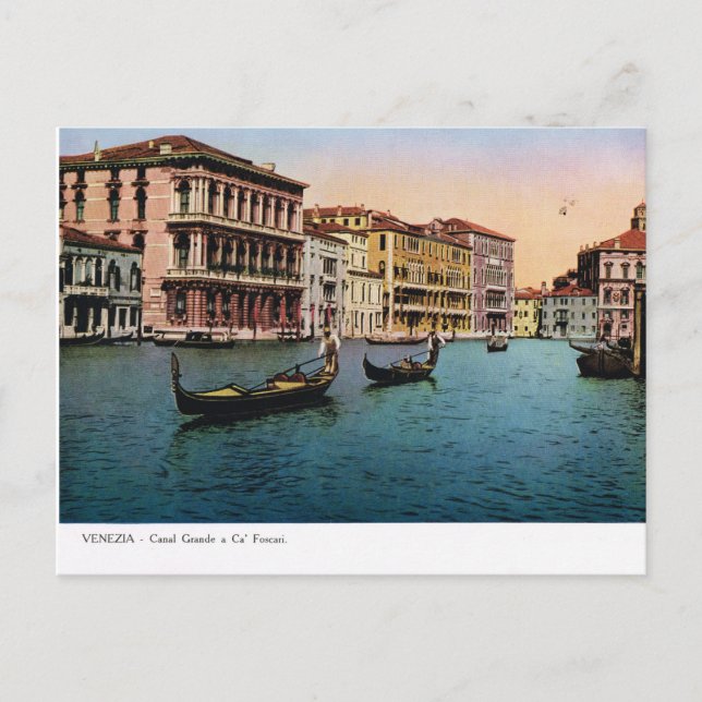 Venedig, vykort för replikerings-Vintage 1910 (Framsida)