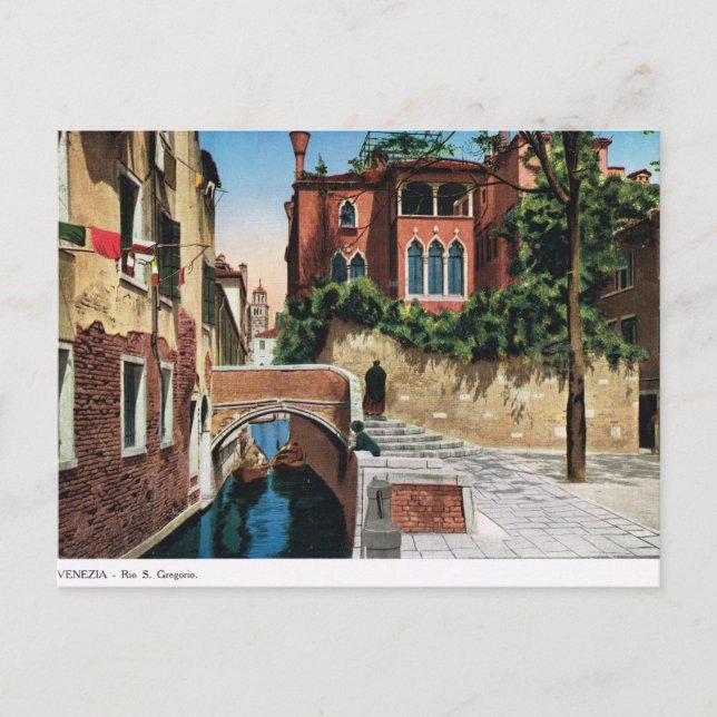 Venedig, vykort för replikerings-Vintage 1910 (Framsida)