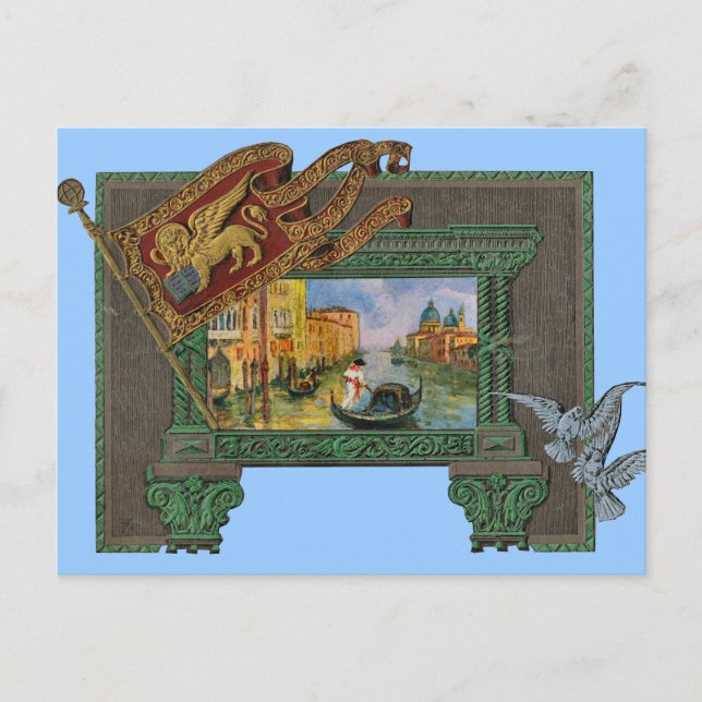Venedig, vykort för replikerings-Vintage 1910 (Framsida)