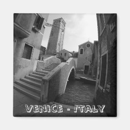 Venedigarkitektur - BW Art (Fridge Magnet) Magnet