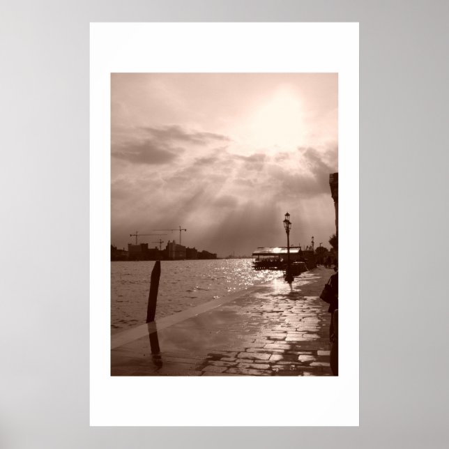 Venedigkanalen Poster (Framsidan)