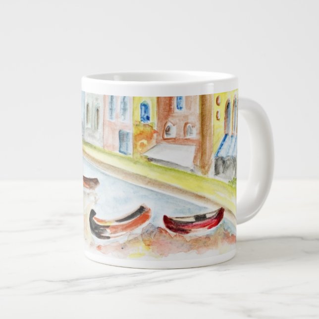 Venedigkoncept Jumbo Mugg (Framsida höger)