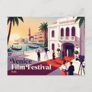 Venedigs filmfestival, Lido di Venezia Italien Vykort