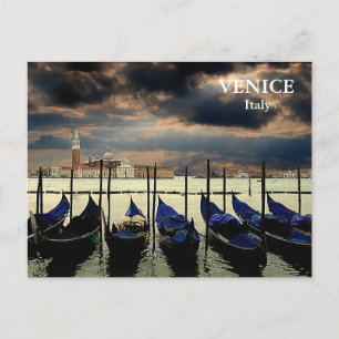 Venedigs Italien Travel Turism Anpassningsbar Vykort