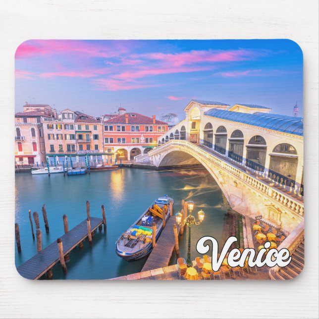 Venedigs stad, Italien Musmatta (Framsidan)