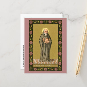 Venerable Bede Preaching (P 008)-vykort Vykort