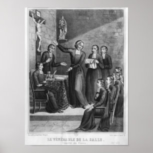 Venerable Saint Jean-Baptiste de La Salle Poster