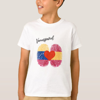 “Venespañol” – Orgullo Venezuela y España T Shirt