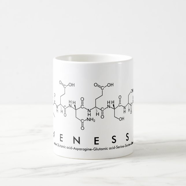 Venessa peptide namn mugg (Center)