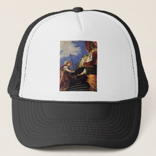 Venetia mellan Justitia och Pax av Paolo Veronese Truckerkeps