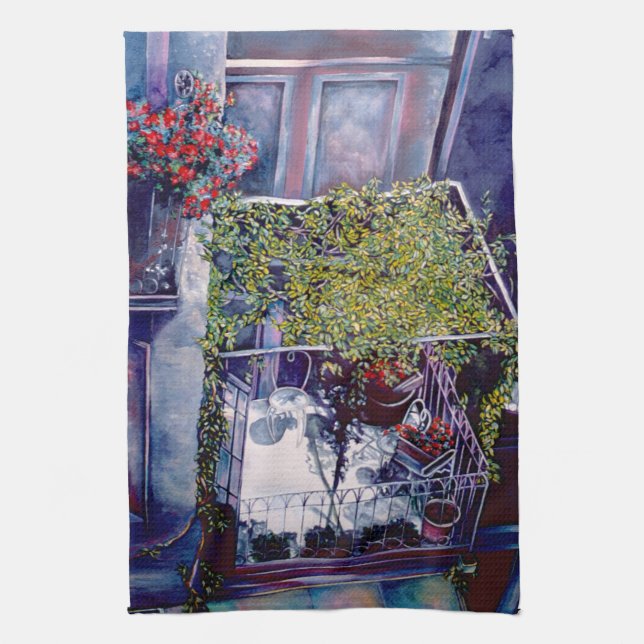 Venetian Aeftermiddag Handduk Kökshandduk (Vertikal)