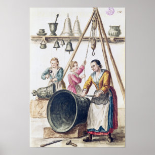 Venetian Bellmakers shoppar Poster