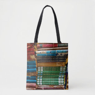 Venetian bokar tote från Libreria Acqua Alta Tygkasse