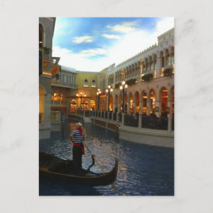 Venetian Canal Gondola Ride, Fabulous Las Vegas Vykort
