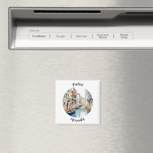Venetian Canal Italian Clean/Dirty Dishwasher Magnet