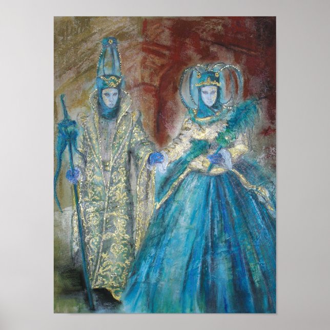 Venetian Carnival Poster (Framsidan)