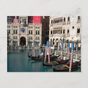 Venetian Casino Little Italien Las Vegas Postcard Vykort