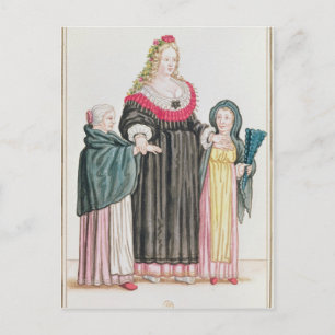 Venetian Courtesan Vykort