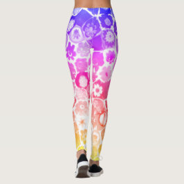 VENETIAN FLORA GLASS CAPRI LEGGINGS