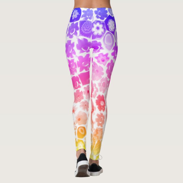 VENETIAN FLORA GLASS CAPRI LEGGINGS (Baksida)