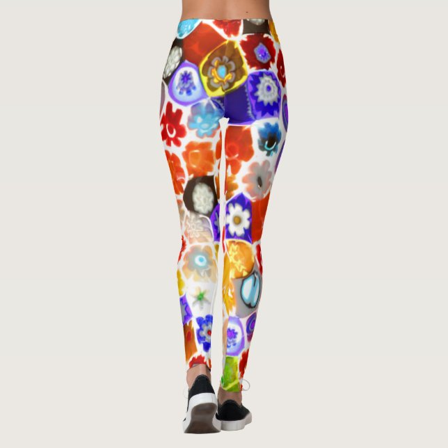 VENETIAN FLORA GLASS LEGGINGS (Baksida)
