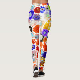 VENETIAN FLORA GLASS LEGGINGS