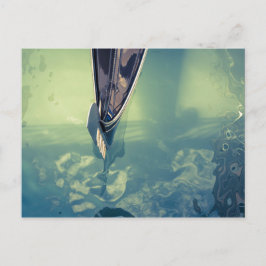 Venetian Gondola Photo Postcard - Venedig, Italien Vykort