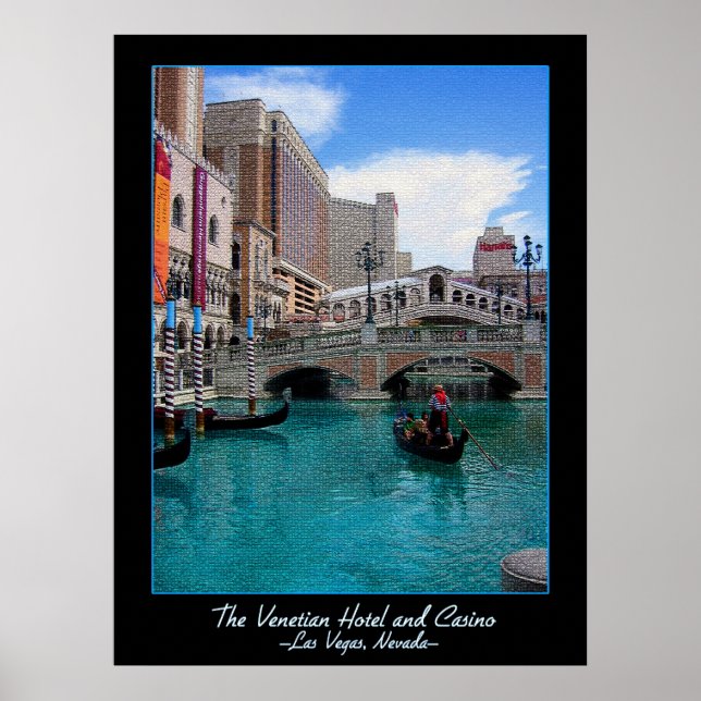 Venetian Gondolas Poster (Framsidan)