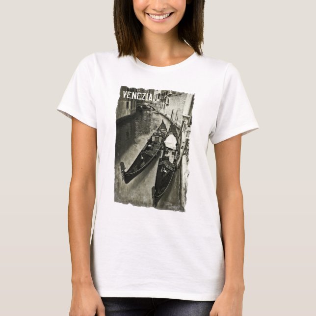 venetian gondolas T-Shirt (Framsida)