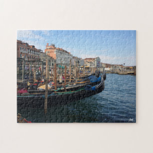 Venetian gondoler pussel