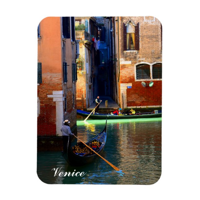 Venetian Gondoliers Magnet (Vertikal)
