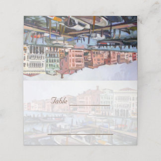 Venetian Grand Canal Place Card Placeringskort