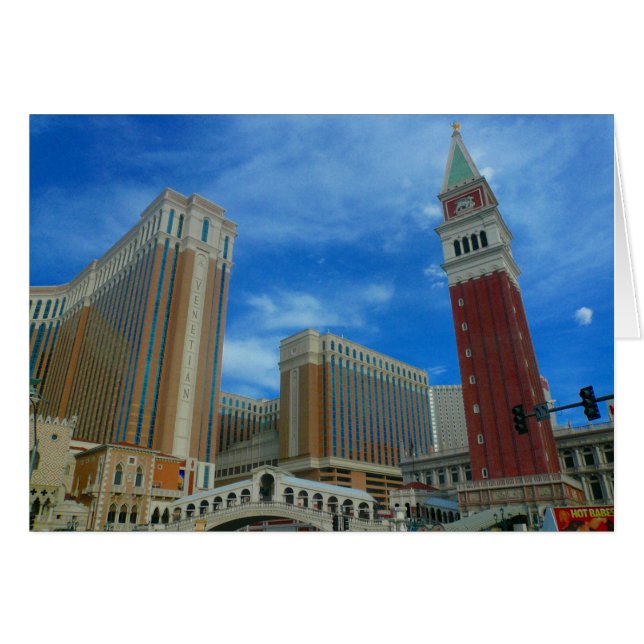 venetian hälsningskort (Framsidan Horizontal)