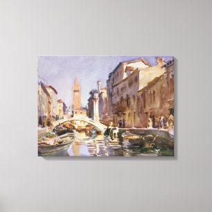 Venetian kanal canvastryck