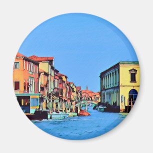 Venetian Lagoon - MURANO - vy Magnet