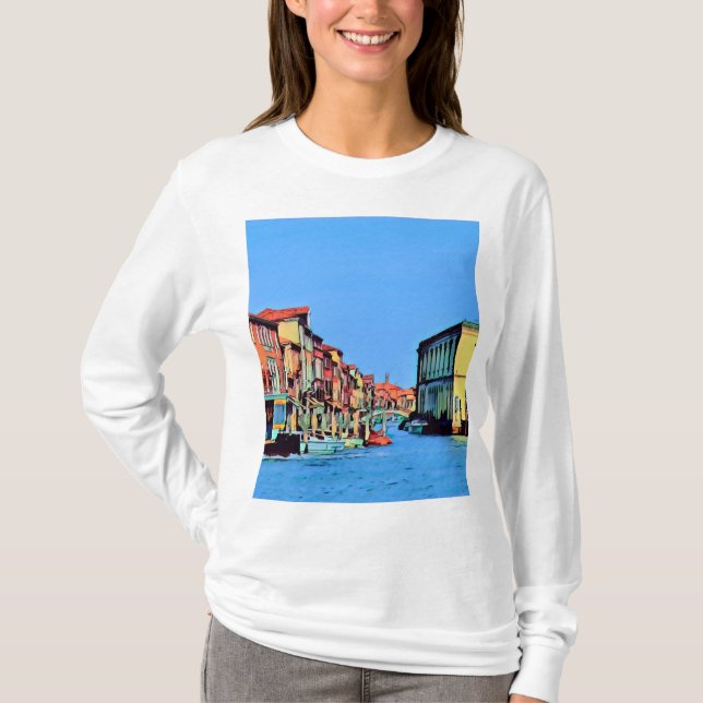 Venetian Lagoon - MURANO - vy T Shirt (Framsida)