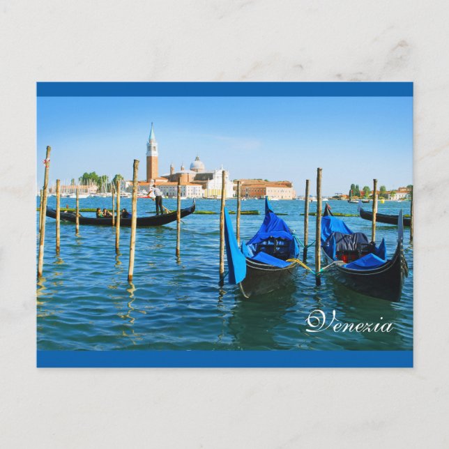 Venetian Laguna Postcard Vykort (Framsida)