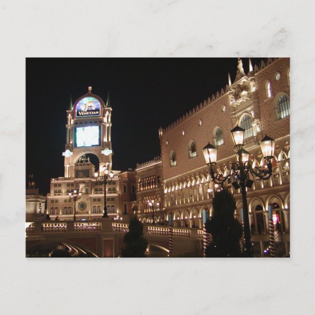 Venetian Las Vegas 2000-vykort Vykort (Framsida)