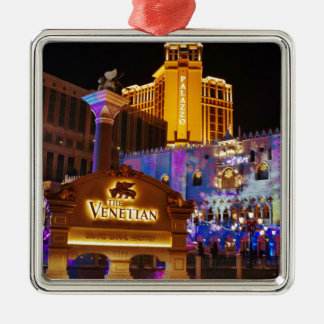 Venetian Las Vegas Dekorativa Nattljus Julgransprydnad Metall